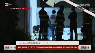 Bari 38enne ucciso per gioco da tre ragazzini  Ore 14 del 15112024 [upl. by Sirmons]