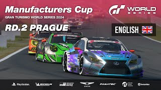 English GT World Series 2024  Round 2  Prague  Manufacturers Cup [upl. by Noryahs]