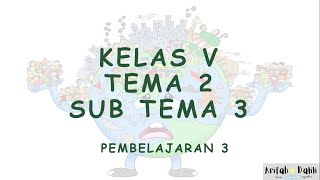 KELAS 5 TEMA 2SUB TEMA 3PEMBELAJARAN 3 [upl. by Beall]