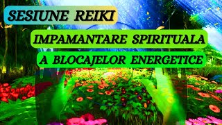 SESIUNE REIKIIMPAMANTAREA SPIRITUALA A BLOCAJELOR ENERGETICE [upl. by Nirrak871]