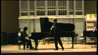 Paul Patterson  Conversations Dawid Jarzynski  clarinet Ryu Saito  piano [upl. by Einon585]