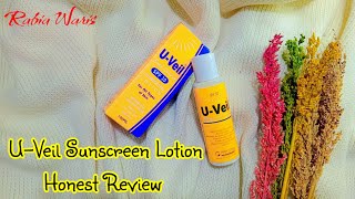 UVeil Sunscreen Lotion Honest Review  Uveil SPF 30 Honest Review  Best Affordable Sunscreen [upl. by Yetta]