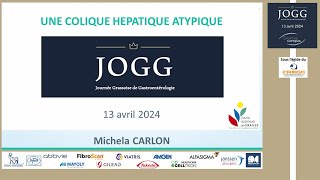 Une colique hépatique atypique  JOGG 2024 [upl. by Letsou472]