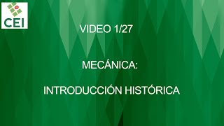 CINEMÁTICA Clase 127  Mecánica Introducción Histórica Física – UNMdP [upl. by Mullane943]