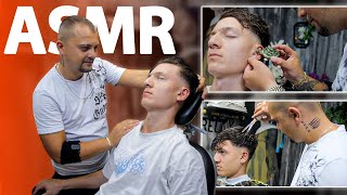 ASMR Sleep Relief With Haircut and ASMR Head Massage [upl. by Rednave]