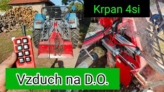 Předělání navijáku krpan 4si na dálkové ovládání část 2 mechanická část jpforest8882 [upl. by Booze958]