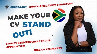 Part 1How to make your CV standout in 2024 in South Africa cvwriting jobapplication jobseeking [upl. by Elah380]