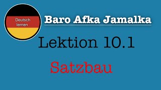 Baro Afka Jarmalka  Lektion 101  Satzbau  Qaliiji [upl. by Whallon]