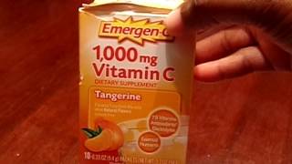 Emergen C Vitamin C  Review [upl. by Aisiat290]