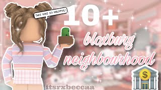 15 FREE Bloxburg Roleplay Neighbourhood Codes  ♡•itsrxbeccaa•♡ [upl. by Adieren]