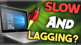 Speed Up 🚀 Windows 10 and Fix Lagging and Slow issues 5 Settings slowlaptop [upl. by Nifled388]