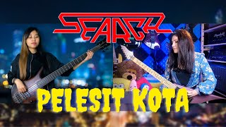 Search  Pelesit Kota Guitar and Bass Cover Feat Iqeen Queen [upl. by Arvad2]