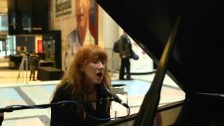 Loreena McKennitt Goes Back To Her Busking Roots [upl. by Eesyak]