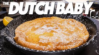 IMPRESSIVE DUTCH BABY aka GERMAN PANCAKE RECIPE  SAM THE COOKING GUY [upl. by Ailesor]