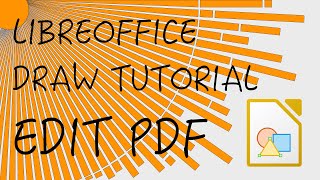 Edit PDF with LibreOffice Draw [upl. by Aubert]