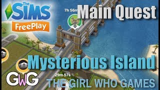 The Sims Freeplay Mysterious Island Quest [upl. by Veno]