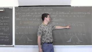 2 Proportions Pooled Hypothesis ztest amp Confidence Intervals [upl. by Romy]