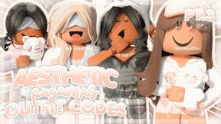 aesthetic PAJAMA OUTFIT CODES for bloxburg PT3 [upl. by Harv]