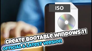 Cara Membuat Bootable USB Windows 11  Windows 11 Original [upl. by Ydnew775]