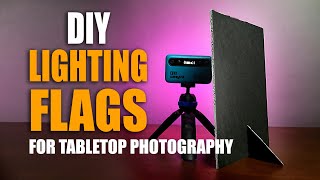 DIY Lighting Flags for Tabletop and Product Photography [upl. by Mikiso]