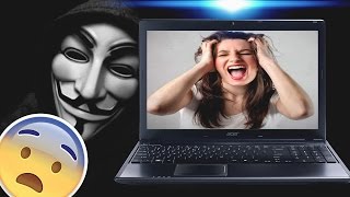 HACKER APAGA PC POR EL GRITO [upl. by Dihahs]