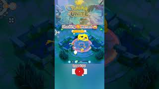 Shocking 😲Moment😱 Pokemon unite  shorts gaming pokemonunite [upl. by Swehttam164]