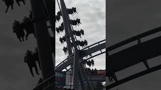 The swarm at Thorpe park theswarm themepark thorpepark shorts [upl. by Laveen]