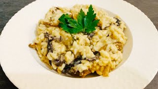 Risotto champignon à lItalienne 🤗💯👌 Recette risotto SUPER bonne [upl. by Ittak412]