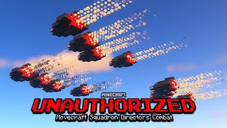 Movecraft  UNAUTHORIZED  Squadron Directors Reloaded  Minecraft w Movecraft Airship Combat [upl. by Virgel]