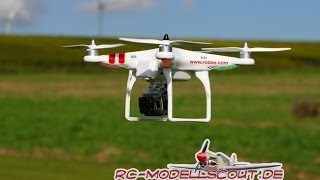 Video zum Testbericht des DJI Phantom von Robbe Modellsport [upl. by Enilarak]