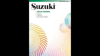 Suzuki Cello Book 1  Rigadoon [upl. by Jeth]