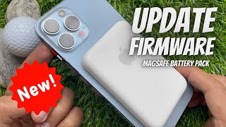 How to Update MagSafe Battery Pack Firmware  Version 27b0 [upl. by Bellda]