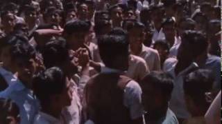 Student movement Calcutta 1968 violent demonstrations [upl. by Neirod]