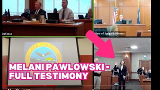 Melani Pawlowski testimony  Chad Daybell Trial [upl. by Joacima]