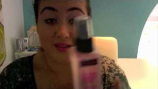 Olivias Australis Makeup Finishing Spritz Review [upl. by Nanreh]