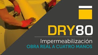 OBRA REALInstalación de la lámina DRY80 A CUATRO MANOS [upl. by Lorry771]