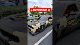 Tuned Dodge Challenger 🔥😱 americanmuscle dodgechallenger [upl. by Yrrab3]