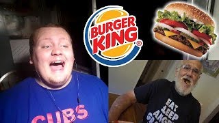 ANGRY GRANDPA TRIES THE ANGRIEST WHOPPER REACTION [upl. by Aened398]