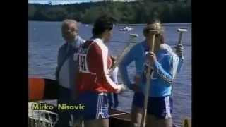 1983 ICF Canoe Sprint World Championships C2 Mens 500m [upl. by Angelita]