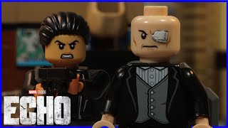 Marvel Studios Echo  Official Trailer  in LEGO [upl. by Aitselec742]