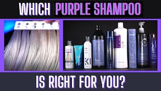 Which PURPLE SHAMPOO is RIGHT for YOU   TESTING PURPLE SHAMPOO [upl. by Golter274]