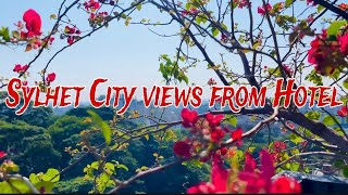 Sylhet City views from Noorjahan Hotel SylhetBangladesh [upl. by Roley356]