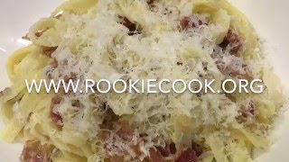 Tagliatelle Carbonara [upl. by Naujek]