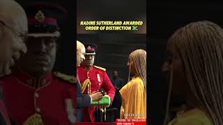 Nadine Sutherland Honoured with Jamaicas Order of Distinction at National Honours amp Awards [upl. by Iliam]