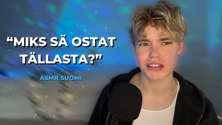 ASMR SUOMI │ Myyjä Kyseenalaistaa Sun Ostoksia Roleplay [upl. by Ahcarb433]