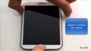 Samsung Galaxy Note 2 N7100 Factory  Hard Reset  Security Code Removal [upl. by Aillicec]