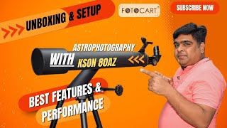 Stargazing Made Easy Unboxing amp Reviewing the Kson 80Az Telescope [upl. by Suoirrad]