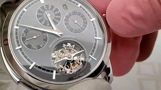 Vacheron Constantin Traditional Tourbillon Minute Repeater Grand Complication [upl. by Wier183]