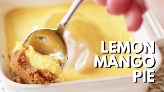 Lemon Mango Pie Recipe For One [upl. by Namia443]