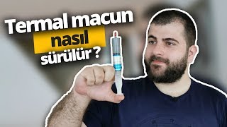 Termal Macun Nasıl Sürülür Kapanan bilgisayarı videoda düzelttik [upl. by Almeida]